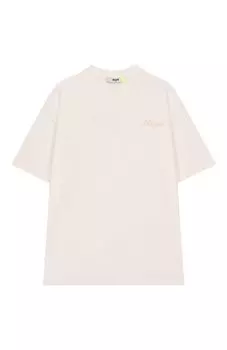 Хлопковая футболка MSGM kids