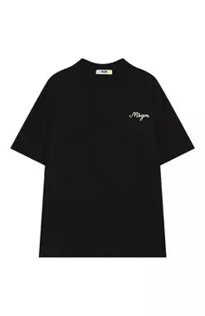 Хлопковая футболка MSGM kids
