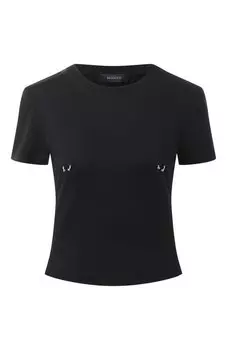 Хлопковая футболка Mugler