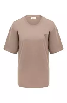 Хлопковая футболка Nanushka