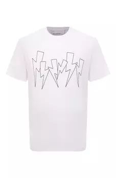 Хлопковая футболка Neil Barrett