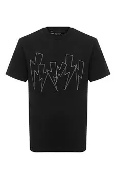 Хлопковая футболка Neil Barrett