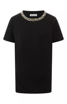 Хлопковая футболка Nina Ricci