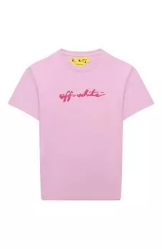 Хлопковая футболка Off-White