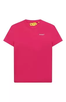 Хлопковая футболка Off-White