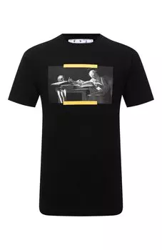 Хлопковая футболка Off-White