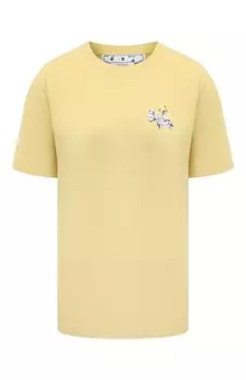 Хлопковая футболка Off-White