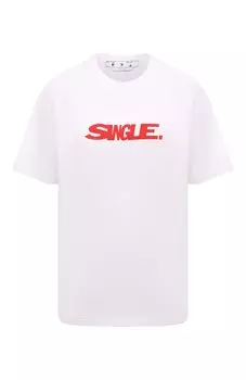 Хлопковая футболка Off-White