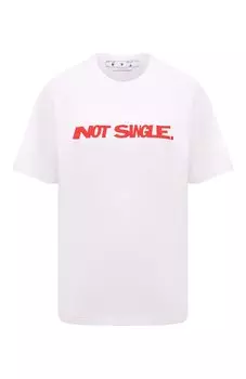 Хлопковая футболка Off-White