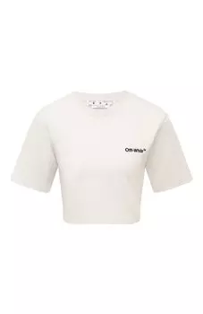 Хлопковая футболка Off-White