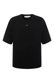 Хлопковая футболка Off-White