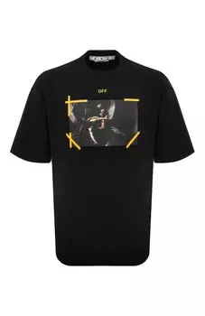 Хлопковая футболка Off-White
