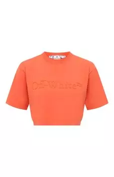 Хлопковая футболка Off-White