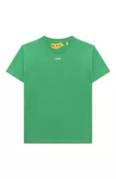 Хлопковая футболка Off-White