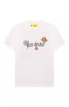 Хлопковая футболка Off-White