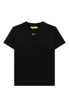 Хлопковая футболка Off-White