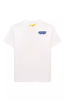 Хлопковая футболка Off-White