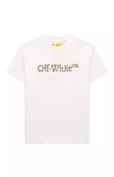 Хлопковая футболка Off-White