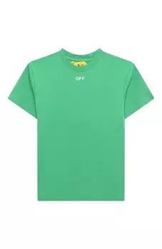 Хлопковая футболка Off-White