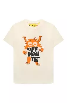 Хлопковая футболка Off-White