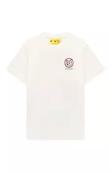 Хлопковая футболка Off-White