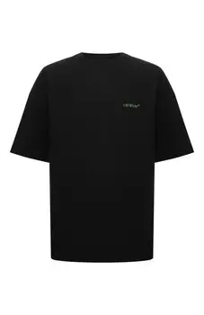 Хлопковая футболка Off-White