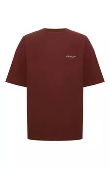 Хлопковая футболка Off-White