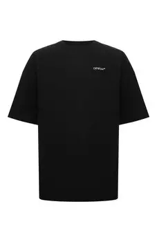 Хлопковая футболка Off-White