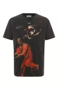 Хлопковая футболка Off-White