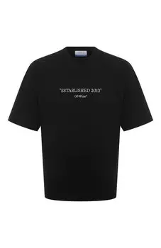 Хлопковая футболка Off-White