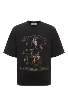 Хлопковая футболка Off-White