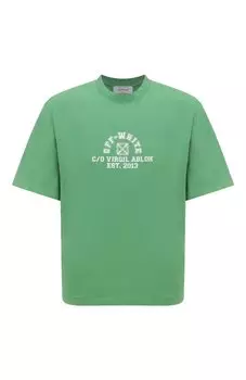 Хлопковая футболка Off-White