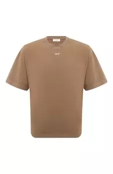 Хлопковая футболка Off-White