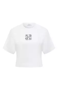 Хлопковая футболка Off-White