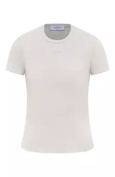 Хлопковая футболка Off-White