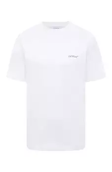 Хлопковая футболка Off-White