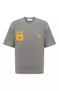 Хлопковая футболка Off-White