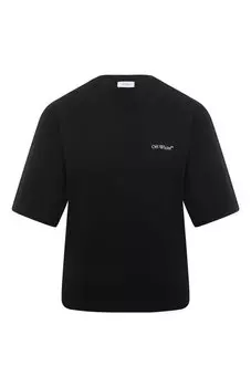 Хлопковая футболка Off-White