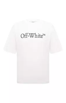 Хлопковая футболка Off-White