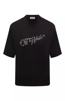 Хлопковая футболка Off-White