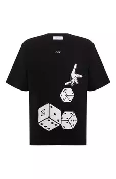 Хлопковая футболка Off-White