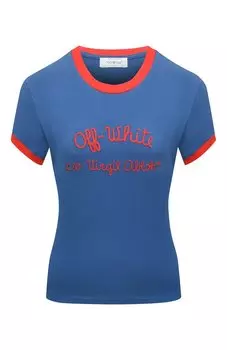 Хлопковая футболка Off-White