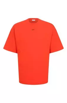 Хлопковая футболка Off-White