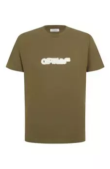 Хлопковая футболка Off-White