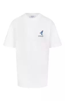 Хлопковая футболка Off-White