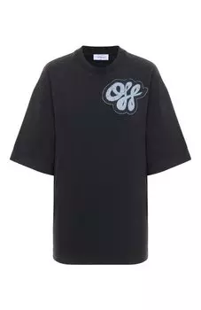 Хлопковая футболка Off-White