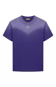 Хлопковая футболка Off-White