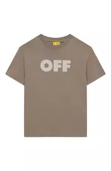 Хлопковая футболка Off-White