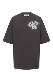 Хлопковая футболка Off-White
