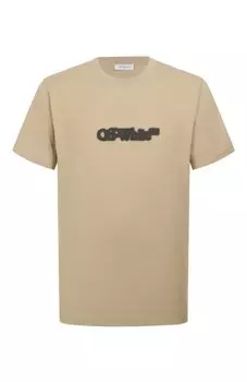 Хлопковая футболка Off-White